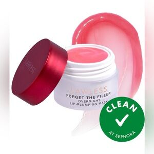Lawless Forget The Filler Overnight Lip-Plumping Mask - cherry Vanilla